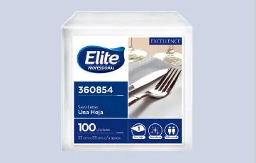 SERVILLETAS-BLANCAS ELITE 