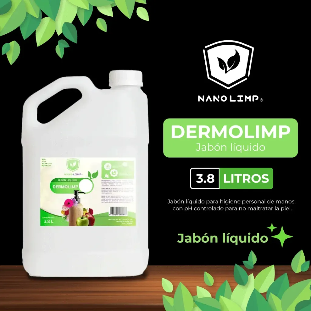 JABÓN DE MANOS- DERMOLIMP 3.8L (Floral)