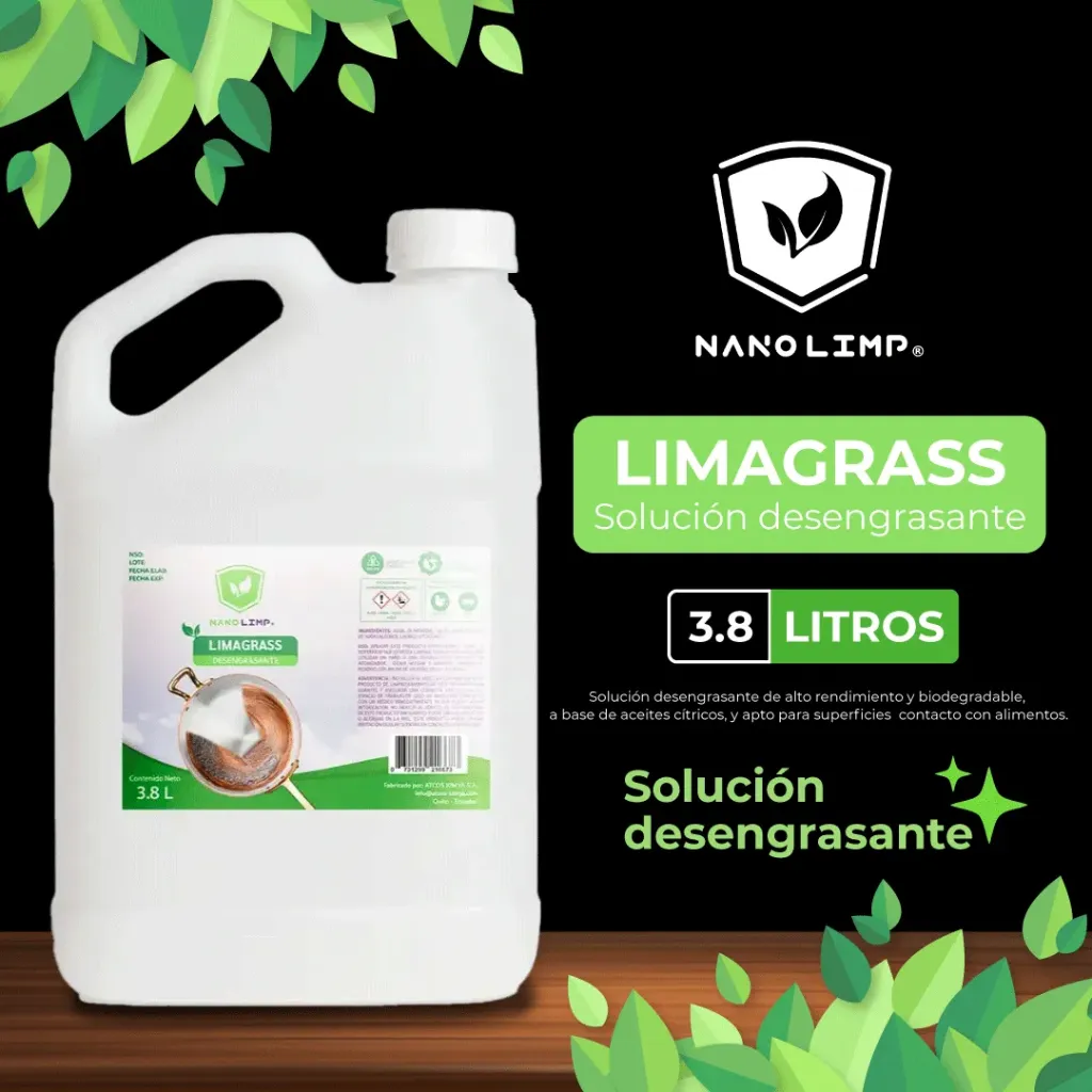 [PTS3800ML] DESENGRASANTE LIMAGRASS 3.8L