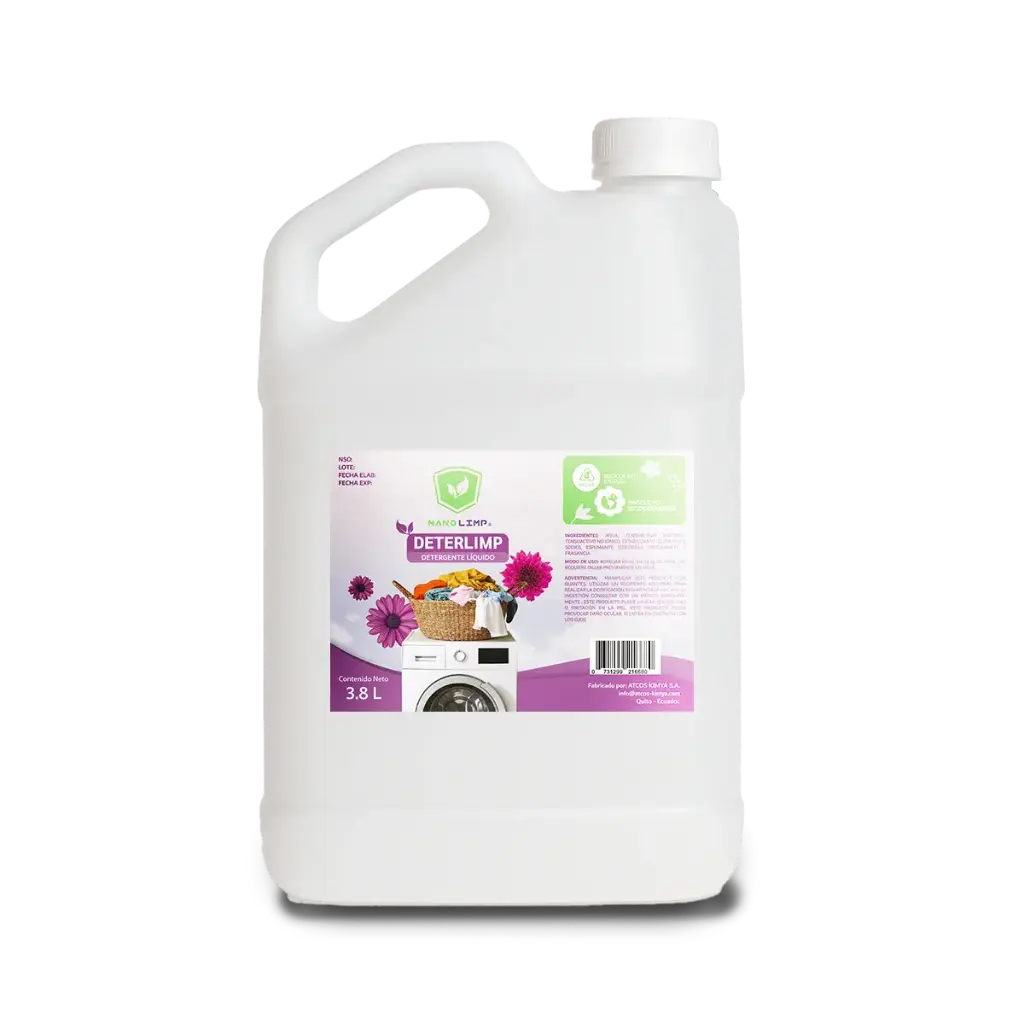 DETERGENTE LÍQUIDO- DETERLIMP 3.8L