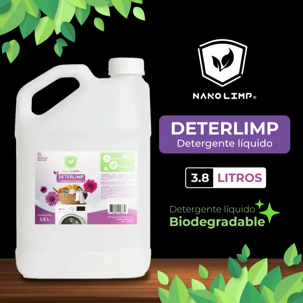 DETERGENTE LÍQUIDO- DETERLIMP 3.8L
