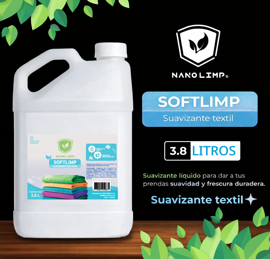 [PTO3800ML] SUAVIZANTE - SOFTLIMP - 3.8L